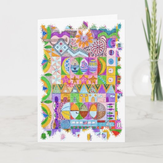 Carte De Remerciements Formes (Devant)