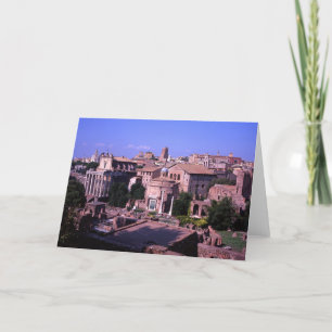 Carte De Remerciements Forum Rome Italie