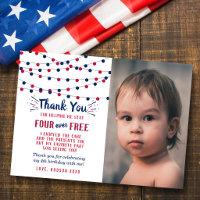 Four Ever Free ! Photo de 4 juillet pour un 4ème a
