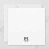 Carte De Remerciements Fournitures et outils de couture modernes Motif (Dos)