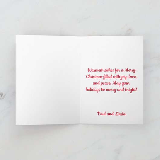 Carte De Remerciements Foxhound (Intérieur)