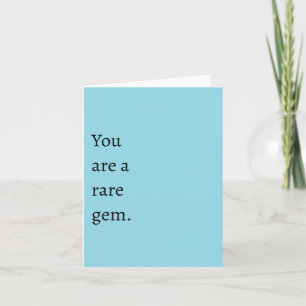 Carte de remerciements frais
