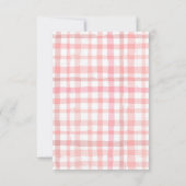 Carte de remerciements fraise | Carte fraise (Dos)