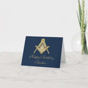Carte De Remerciements Freemason Mason Freemason