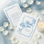 Carte De Remerciements Fresh Off The Market Bridal Shower Thank You Card<br><div class="desc">These hand-drawn thank you cards blend whimsical charm with modern creativity,  featuring a handwritten typography and fresh off the market bouquet</div>