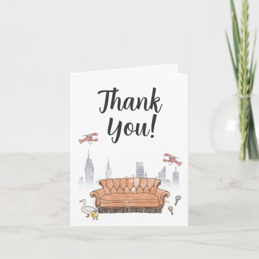 Carte De Remerciements FRIENDS™ | Central Perk (Devant)
