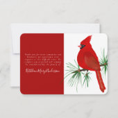 Carte De Remerciements Funérailles commémoratives du Cardinal Photo (Devant)