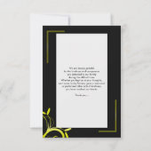 Carte de remerciements funéraire (Dos)