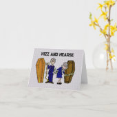 Carte de remerciements funéraire avec les morticie (Fleur jaune)