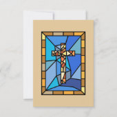 Carte de remerciements funéraire de Croix de Verre (Devant)