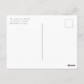 Carte de remerciements funéraire de Sympathy Eucal (Dos)