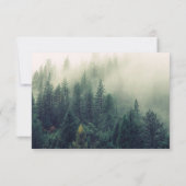 Carte de remerciements funéraire des forêts (Dos)