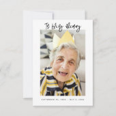 carte de remerciements funéraire floral à papillon (Dos)