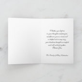 Carte de remerciements funéraire religieuse - Boug (Intérieur)