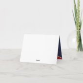 Carte De Remerciements Funky White Plane Avion Pilote (Dos)