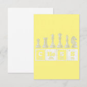 Carte De Remerciements funny player (Devant / Derrière)