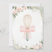 Carte De Remerciements Futur Mariage aux Fleurs Roses à Emporter  (Dos)