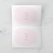 Carte De Remerciements Galentine's Love Is In The Air Fête de Mariage (Intérieur)