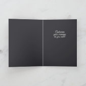 Carte De Remerciements Gangster Kitten (Intérieur)