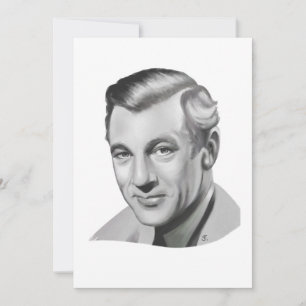Carte De Remerciements Gary Cooper