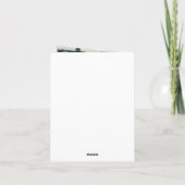 Carte De Remerciements Gâteau glacé au chocolat et vanille pour enfants (Dos)