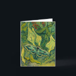 Carte De Remerciements Giant Peacock Moth par Vincent van Gogh<br><div class="desc">Vincent van Gogh - Giant Peacock Moth,  1889. Vincent Willem van Gogh (1853-1890) était un peintre postimpressionniste hollandais qui devint à titre posthume l'une des figures les plus célèbres et influentes de l'histoire de l'art occidental.</div>
