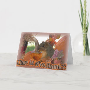 Carte De Remerciements Give thanks