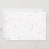 Carte De Remerciements Glace Cream Girls Birthday Party Photo (Dos)