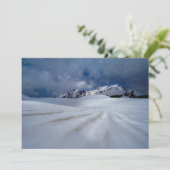 Carte De Remerciements Glace et neige | Tateyama-Kurobe, Japon (Debout devant)