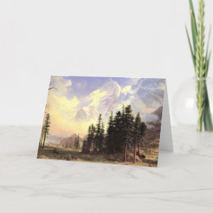 Carte De Remerciements Glacier Morteratsch, Pontresina, art