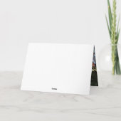 Carte De Remerciements Glam Emerald Green Parties scintillant or Mariage (Dos)