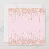 Carte De Remerciements Glam Makeup Girl Anniversaire (Dos)