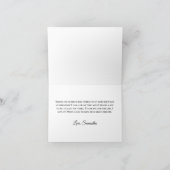 Carte De Remerciements Glittery Champagne Foil 30e anniversaire (Intérieur)