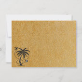 Carte De Remerciements Gold Mexico Passport (Dos)