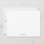 Carte De Remerciements Golden Gate (Dos)