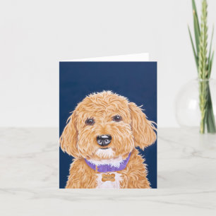 Carte De Remerciements Goldendoodle