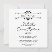 Carte De Remerciements Goldendoodle Chien dans William Morris Style Garde (Dos)