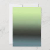 Carte De Remerciements Gradient background (Dos)