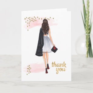 Carte de remerciements GrADUATION