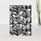 Carte De Remerciements Graduation moderne en pointillé noir photo (Dos)