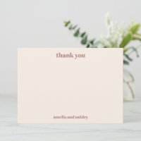 Gras minimaliste Boho Rose Retro mariage personnal