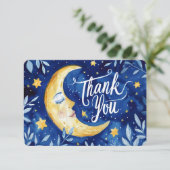 Carte De Remerciements Gratitude céleste vide (Debout devant)