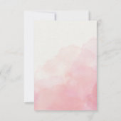 Carte De Remerciements Gratitude De Coeur, Éléphant Adorable (Dos)