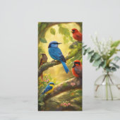 Carte De Remerciements "Gratitude en fleurs : un Merci" (Debout devant)