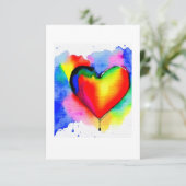 Carte De Remerciements Gratitude paradoxale (Debout devant)