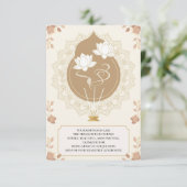 Carte De Remerciements Gratitude sacrée (Debout devant)