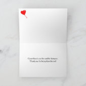 Carte De Remerciements Great Continental Divide Alaska General Friendship (Intérieur)