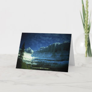 Carte De Remerciements Great Continental Divide Alaska General Friendship