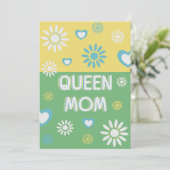 Carte De Remerciements Greeting Card for mom (Debout devant)
