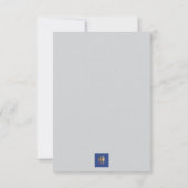 Carte De Remerciements Greeting card with nature scene (Dos)